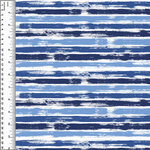 PREORDER Brush Stripes Blue