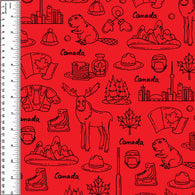 PREORDER Canada Sketch Red