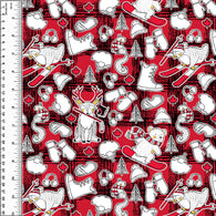 PREORDER Canada Sport Animals on Red Plaid
