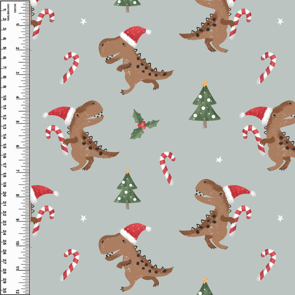 PREORDER Candy Cane Trex *Holiday*