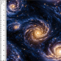 Cosmic Swirl Twilight Board Short