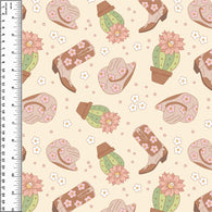 Cowgirl Cactus Squish 54" Wide