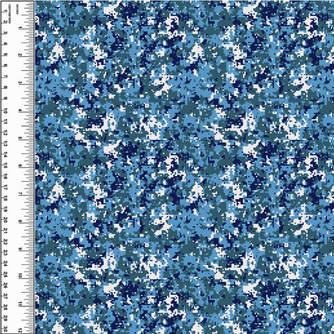 PREORDER Digital Camouflage Blue