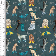 Remnant Dogs In Boots 19" Cotton Spandex