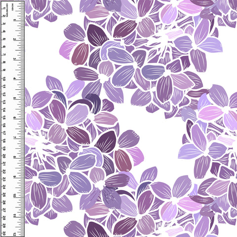 PREORDER Doodle Flowers Purple