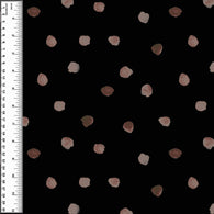 PREORDER Dots Watercolour Brown on Black