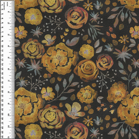 PREORDER Earthy Floral Mustard