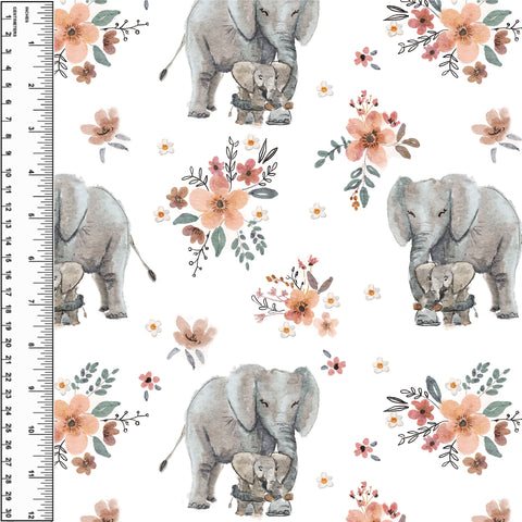 PREORDER Elephant Family Floral