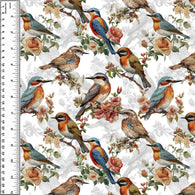 PREORDER Embroidered Bird Floral