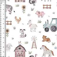 Farmyard Friends Squish 54" Wide