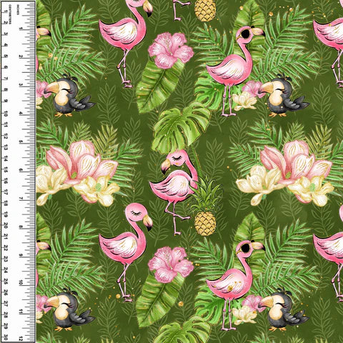 Remnant Flamingo Toucan 23" Board Short