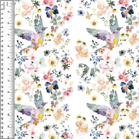 PREORDER Floral Bird Flight