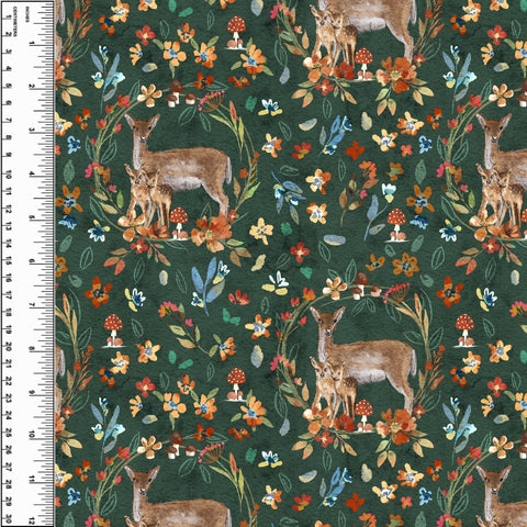 **NEW** PREORDER Floral Deer Khaki