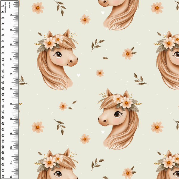 **NEW** PREORDER Floral Horse Sage