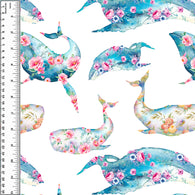 PREORDER Floral Whales