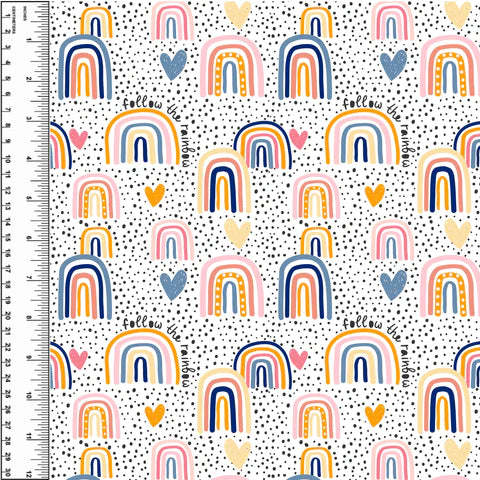 Follow The Rainbow Squish 54" Wide