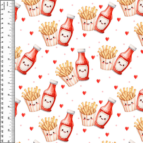 Remnant Food Pairs Ketchup & Fries 23” PUL