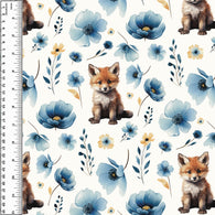 **NEW** PREORDER Fox Blue Waterglass Floral