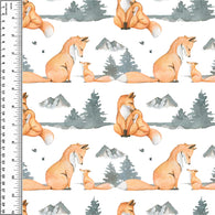 Remnant Fox Family 22” Bamboo Cotton Spandex Jersey