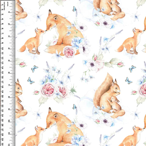 Remnant Fox Kiss Floral 16” Squish