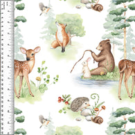 Friendly Forest Fishing Squish 54" Wide