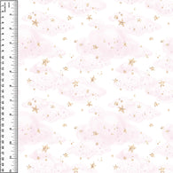 PREORDER Glitter Stars Pink Clouds