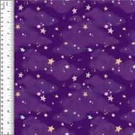 PREORDER Glitter Stars Purple Clouds