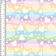 PREORDER Hearts Pastel Stripe