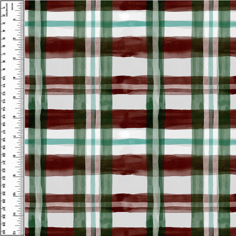 PREORDER Holiday Plaid Watercolour
