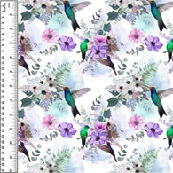 Remnant Hummingbird Floral 34” Squish