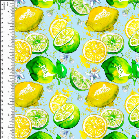 PREORDER Lemon Lime on Blue