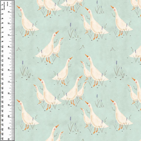 Remnant Lucy Goose 38” Cotton Spandex