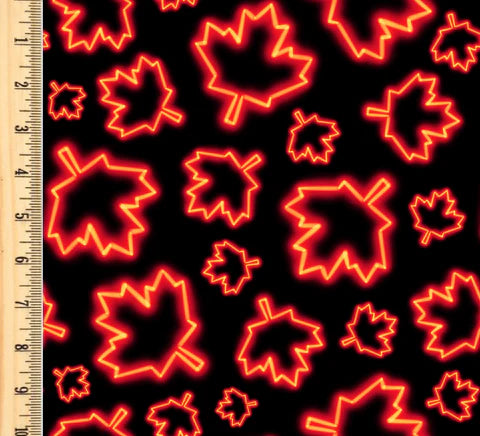 Maple Leaves Glow Board Short