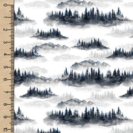Remnant Midnight Forest 19” Cotton French Terry