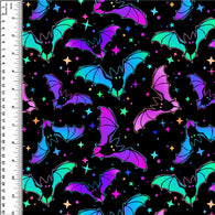 Remnant Neon Bats 18” Cotton French Terry