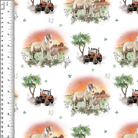 Nubian Goat Tractor Squish 54" Wide