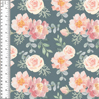 Pale Fern Floral Squish 54" Wide