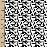 Panda Stack Bamboo Cotton French Terry