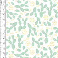 Remnant Prickly Pear 24” Bamboo Cotton Spandex Jersey