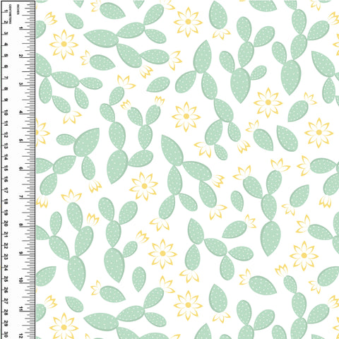 Remnant Prickly Pear 24” Bamboo Cotton Spandex Jersey
