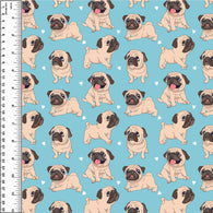 PREORDER Pug Puppies Blue