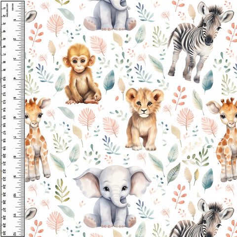 Safari Babies Fauna Squish 54" Wide