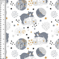 Sleepy Cloud Bear Squish 54" Wide