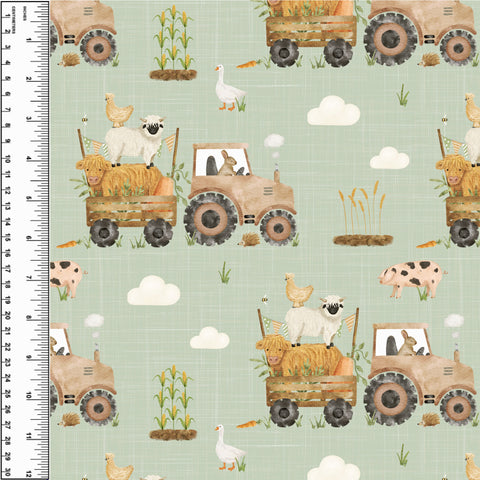 Squash Squeeze Linen Sage Squish 54" Wide