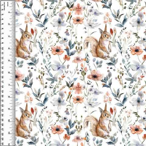 **NEW** PREORDER Squirrel Floral Field