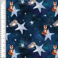 Star Flight Bunny Fox Cotton Spandex