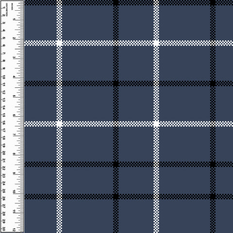 PREORDER Tattersall Blue Plaid Sparse