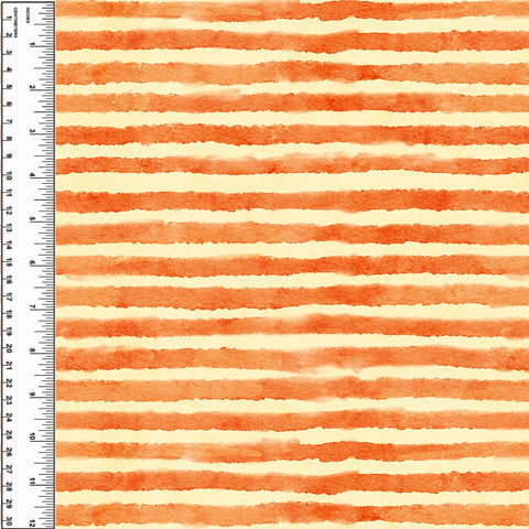 Thin Stripes Orange Board Short