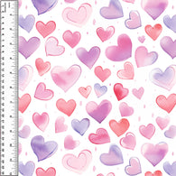 **NEW** PREORDER Valentines Hearts Pink & Purple