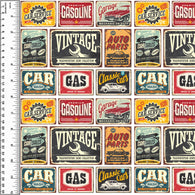 PREORDER Vintage Car Signs Linear